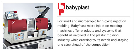 For small and microscopic high-cycle injection molding, BabyPlast micro injection molding machines offer products and systems that benefit all involved in the plastic molding industry while catering to its needs and staying one step ahead of the competition.